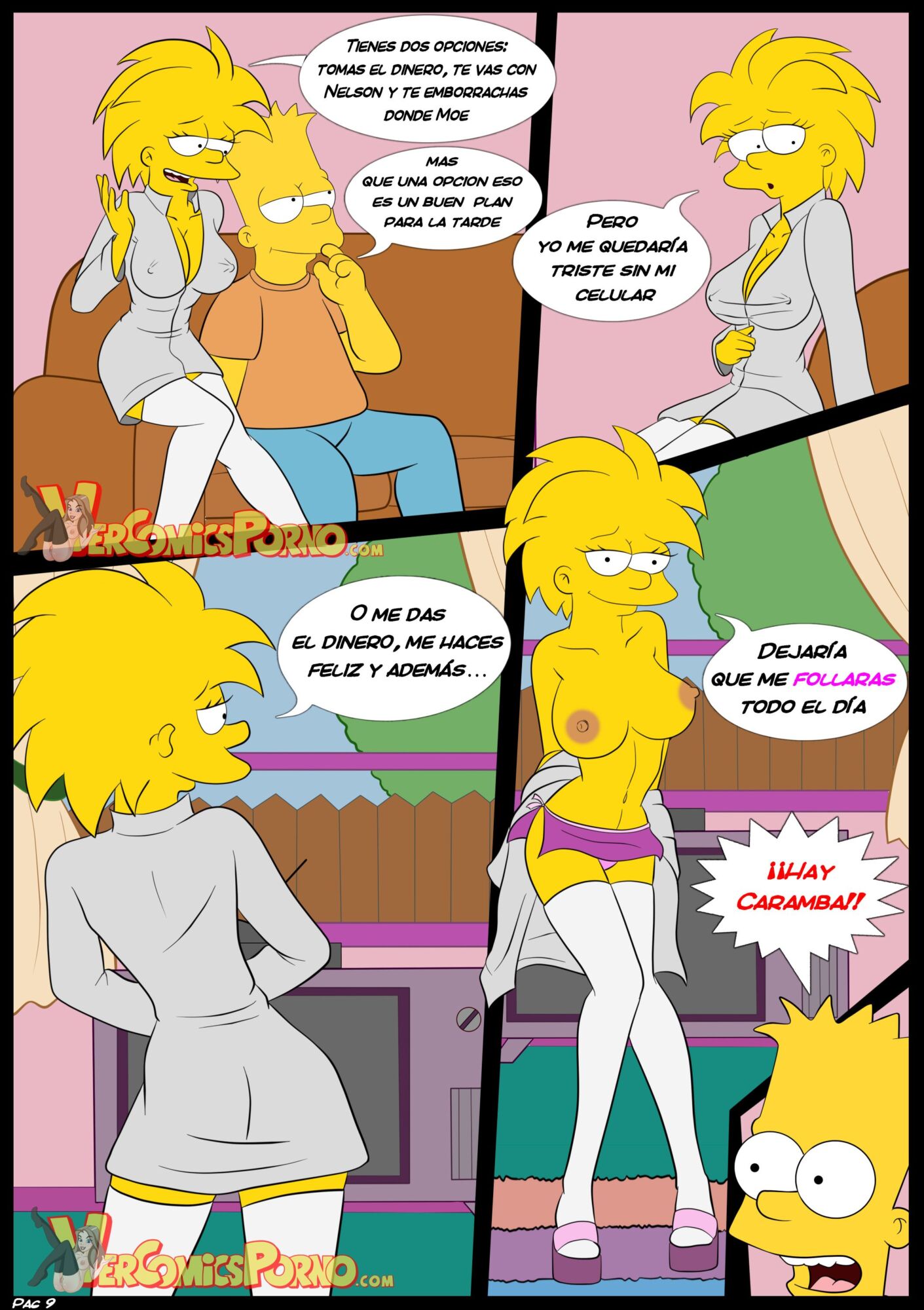 Image Los Simpsons Viejas Costumbres.2 La seduccion ESP 0 in Private upload...